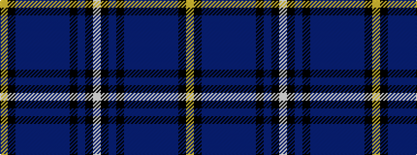 idealised woven sample of pattern WKBKBBBBBBBKY