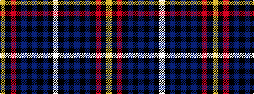 idealised woven sample of pattern WKBKBKBKRKY