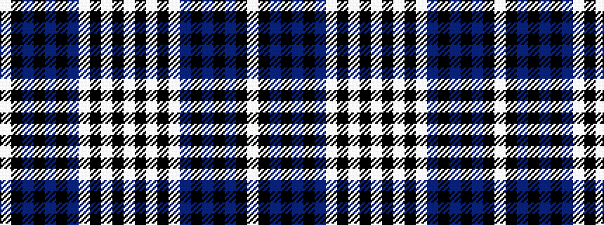 idealised woven sample of pattern WKBKBKBWKWKW