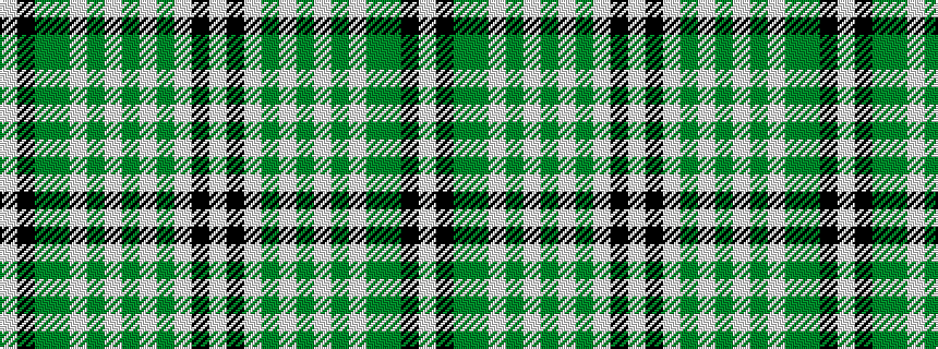 idealised woven sample of pattern WKGGWGWGWGWKW