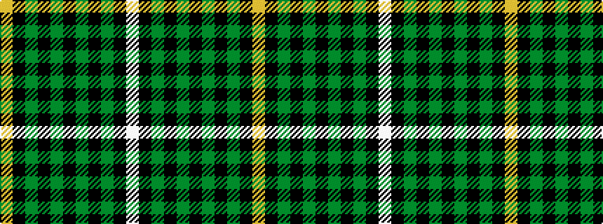 idealised woven sample of pattern WKGKGKGKGKY