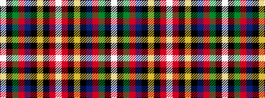idealised woven sample of pattern WKGRBKYKRW