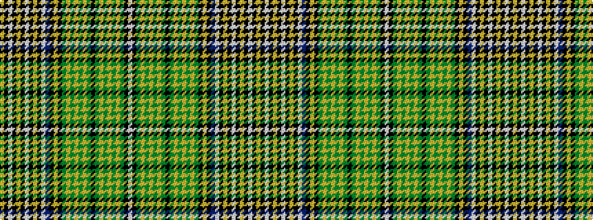idealised woven sample of pattern WKGYGYGYGKGYGYGYGKYKBWKYKWKYKWKY