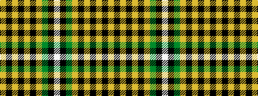 idealised woven sample of pattern WKGYKYKYKY