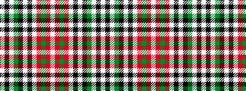 idealised woven sample of pattern WKWGKWKWRGRW