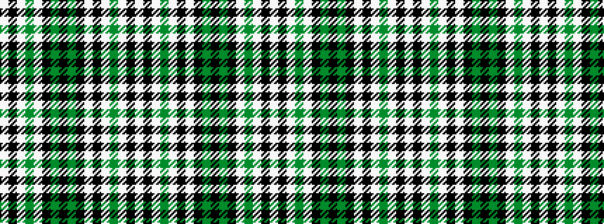 idealised woven sample of pattern WKWGWKGKGKWKWGWKW