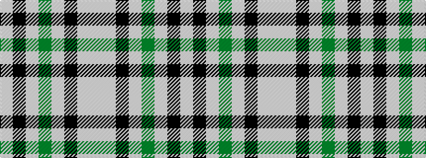 idealised woven sample of pattern WKWGWKWW