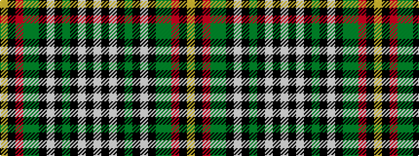 idealised woven sample of pattern WKWKGKWKGGRKY