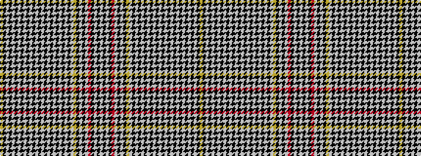 idealised woven sample of pattern WKWKRWKWKYWKWKWKWKWKWKWKWKWKWKWKWKY