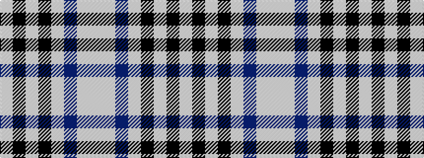 idealised woven sample of pattern WKWKWBWW