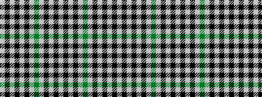 idealised woven sample of pattern WKWKWGWKWKWKW