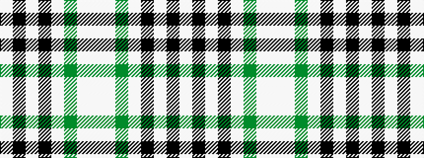 idealised woven sample of pattern WKWKWGWW
