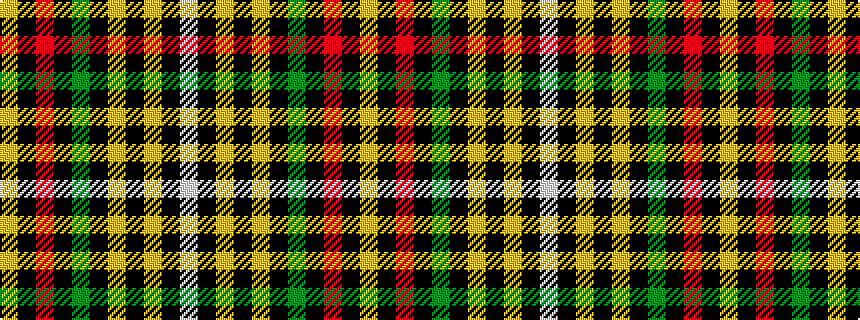 idealised woven sample of pattern WKYKYKGKRKY