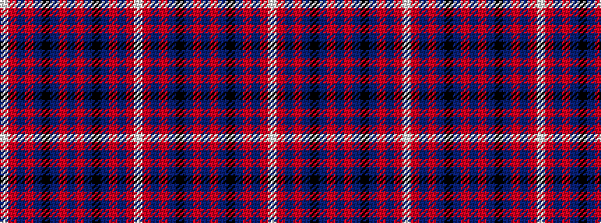 idealised woven sample of pattern WRBRBKBRBRBKBRBRW