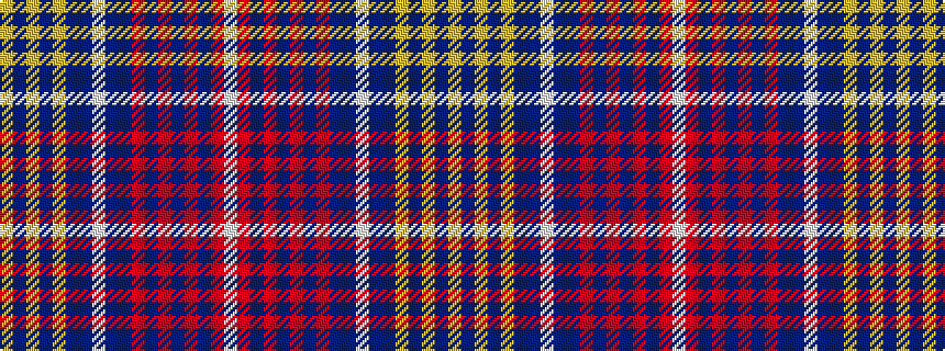 idealised woven sample of pattern WRBRBRBRBBWBBYBYBY