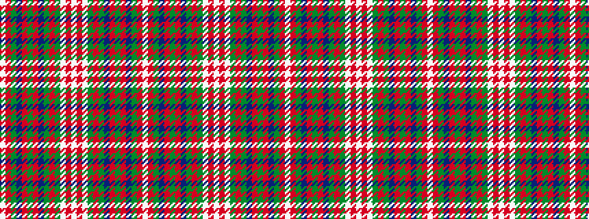 idealised woven sample of pattern WRGBRGRBGRGWRWRWGRGBRGRBGRW