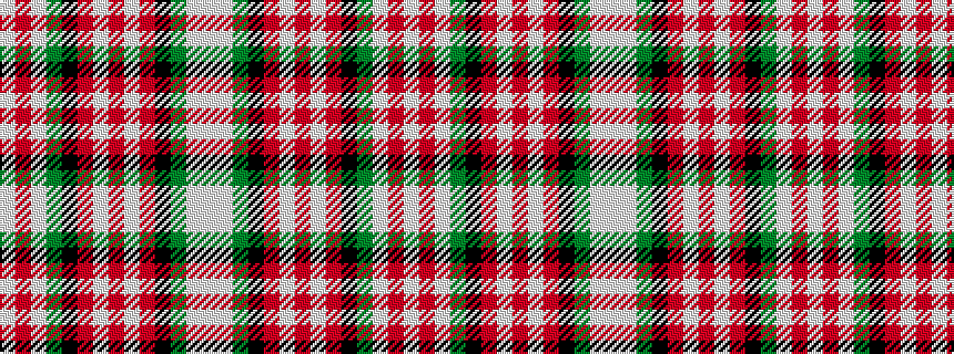 idealised woven sample of pattern WRWGKRWRWRKGWW