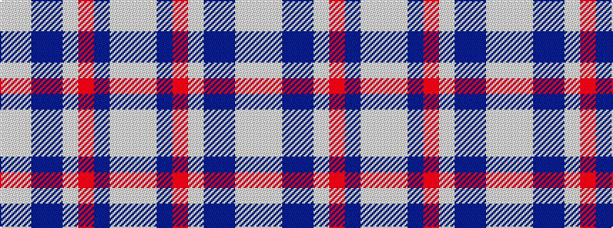 idealised woven sample of pattern WWBBWRBWW
