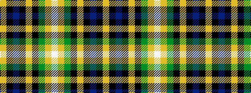 idealised woven sample of pattern WYGKYKBKY