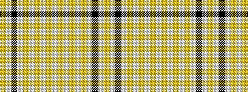 idealised woven sample of pattern WYWYWYWKWY