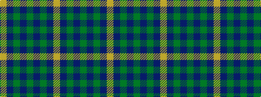 idealised woven sample of pattern YBGBGBGBY