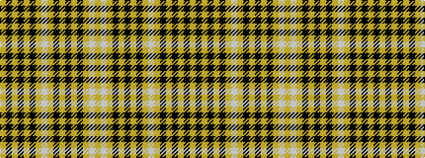 idealised woven sample of pattern YKYKYKYWYKYKYKYWY