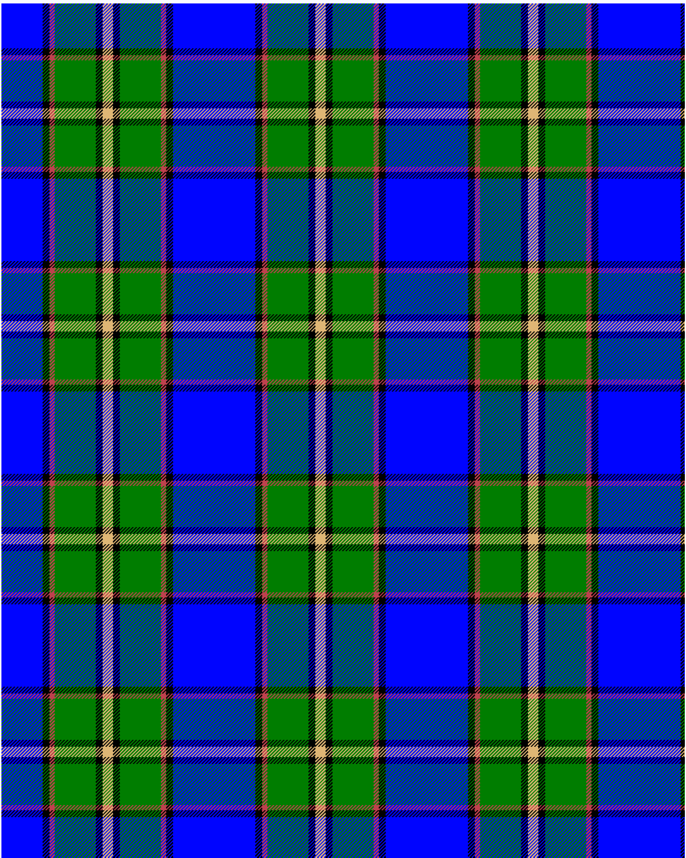 Tartan detail