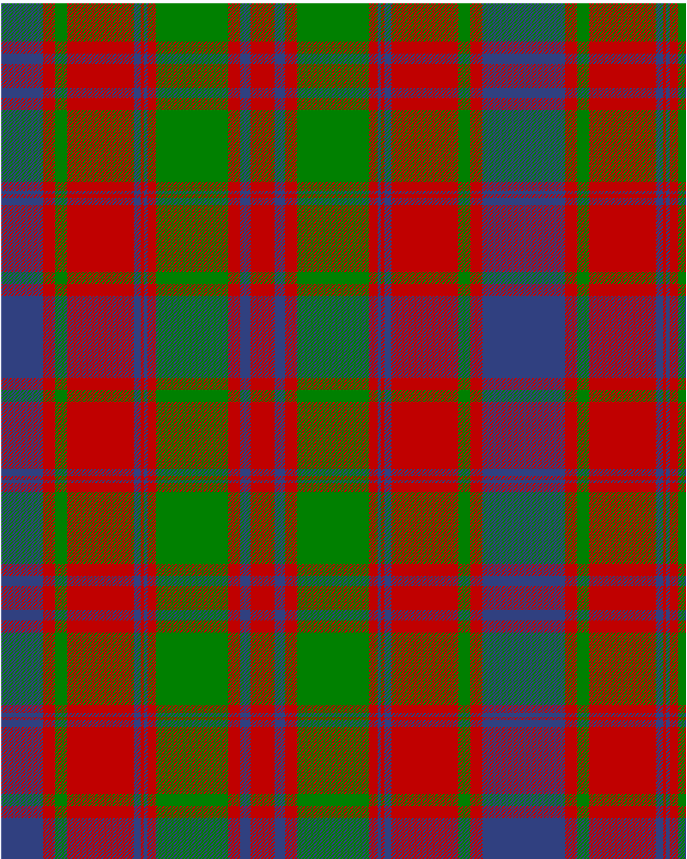 Tartan detail