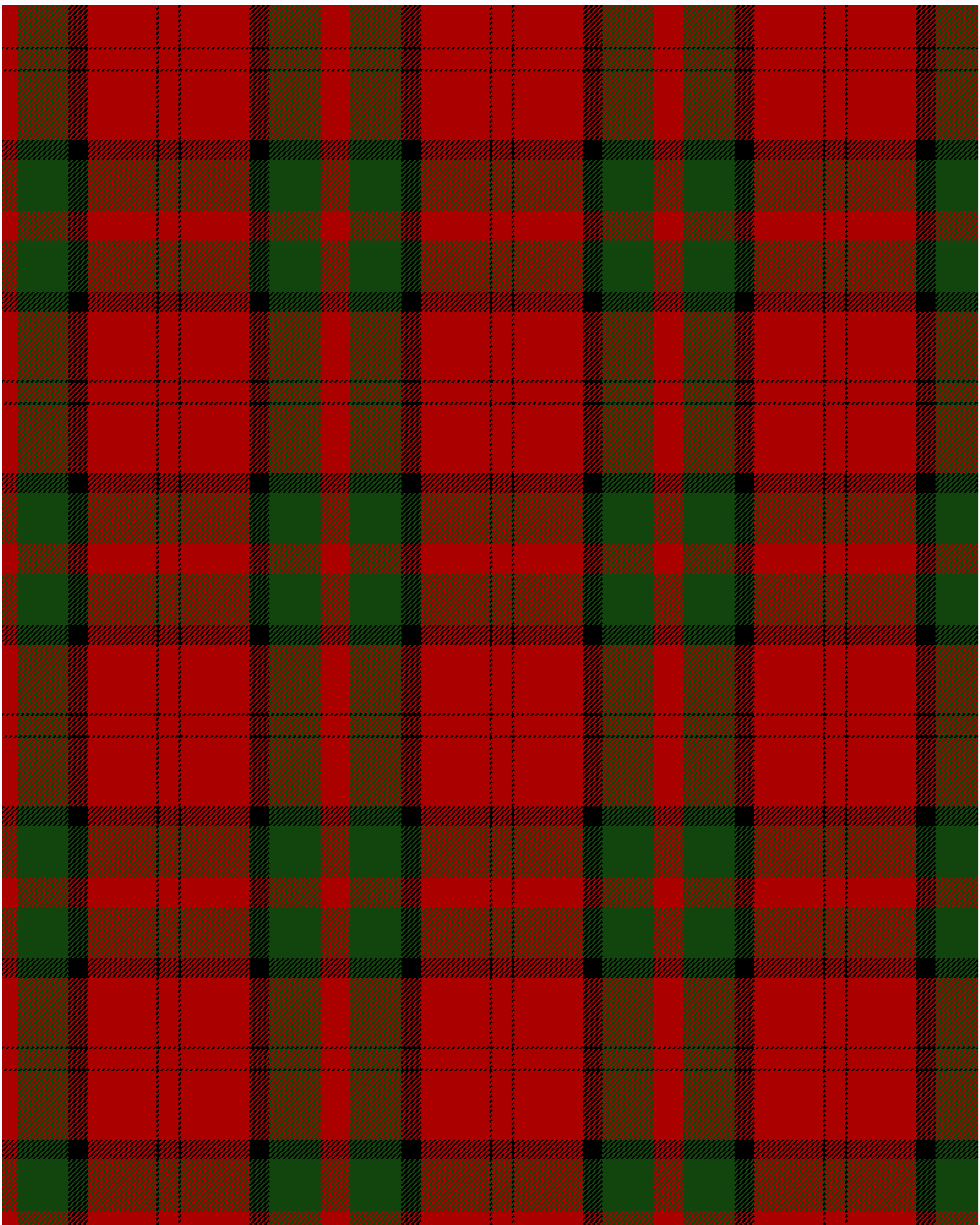 Tartan detail