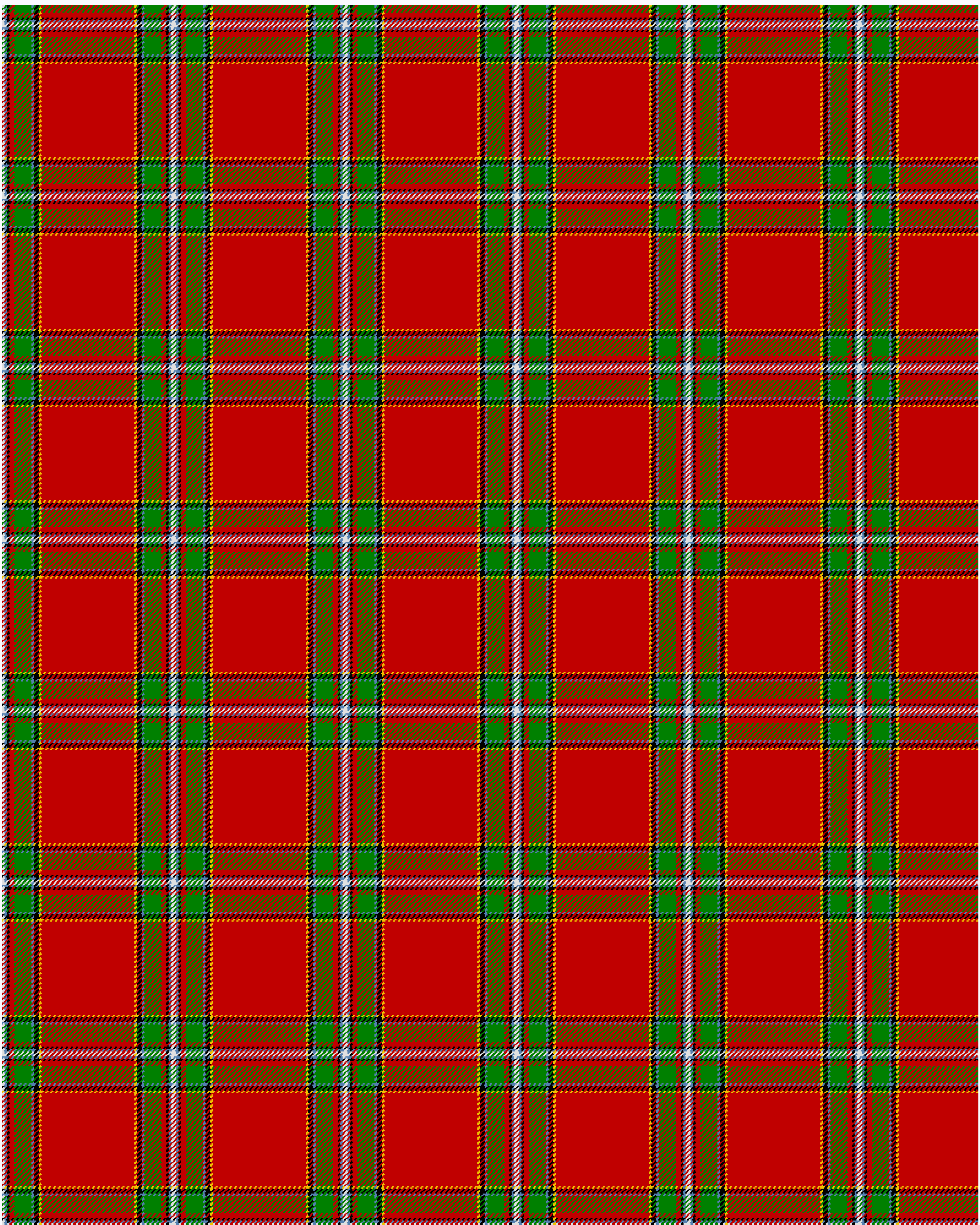 Tartan detail