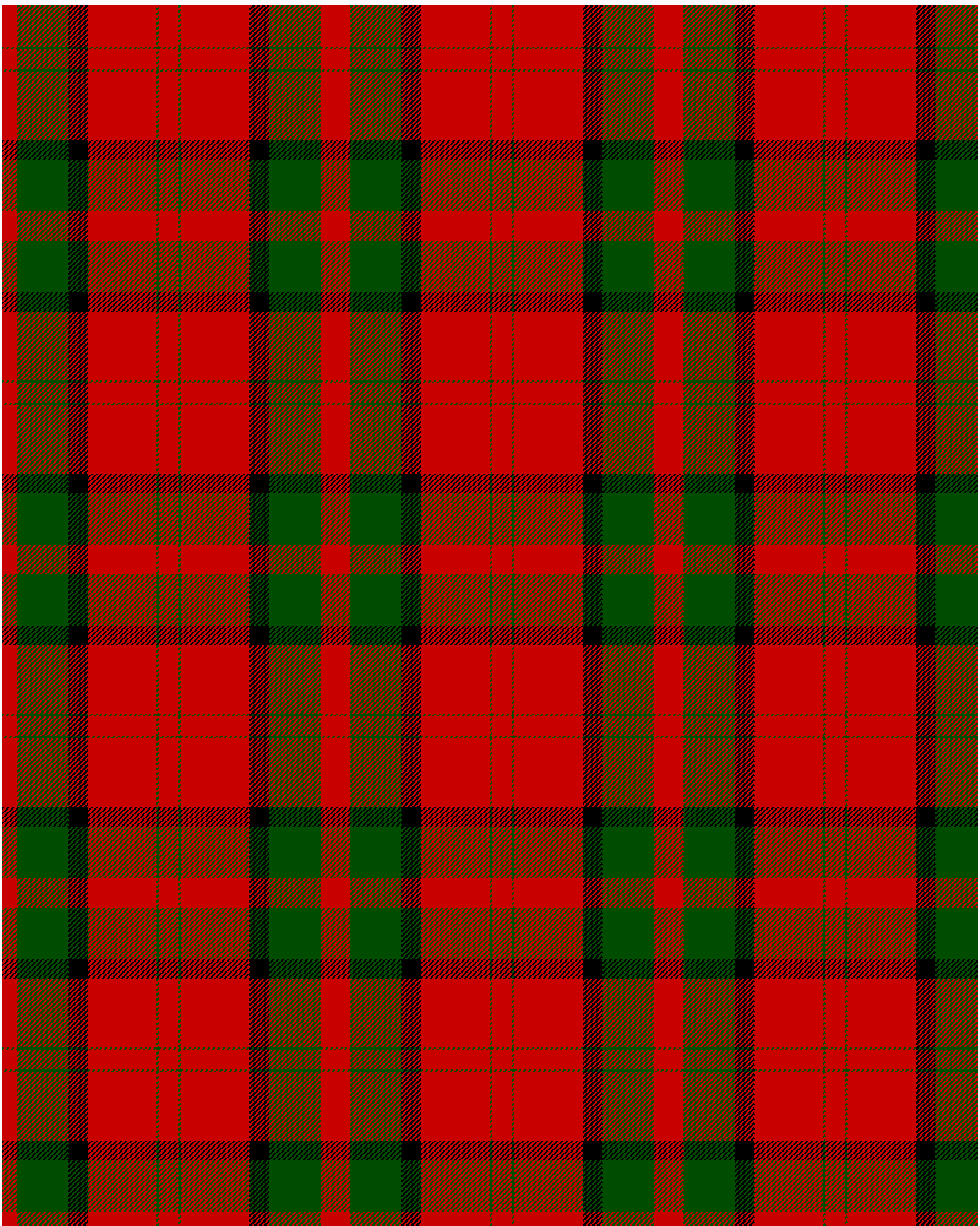 Tartan detail