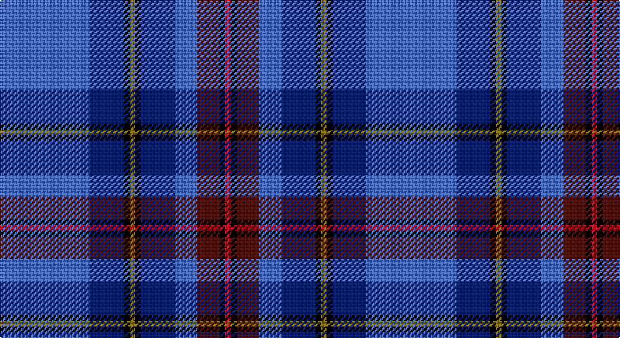 B/64 DB24 K4 Y4 K4 DB24 B16 DR16 K4 R/4 tartan