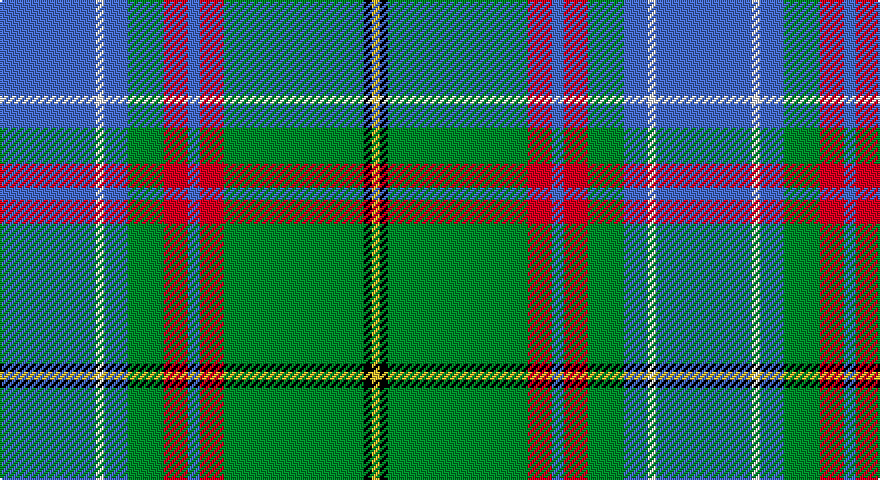 B/48 W4 B12 G18 R12 B6 R12 G70 K4 LY/4 tartan