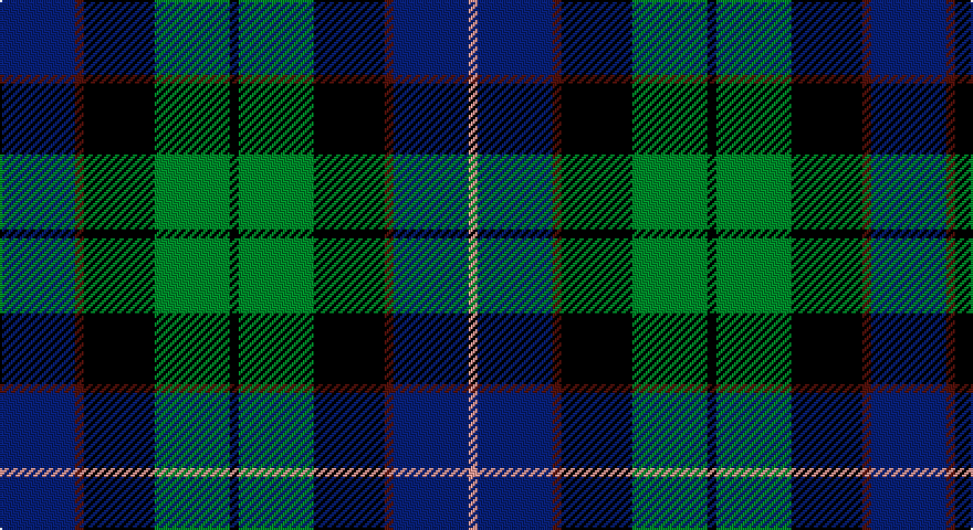 DB/34 DR4 K32 G34 K4 G34 K32 DR4 DB34 LR/4 tartan