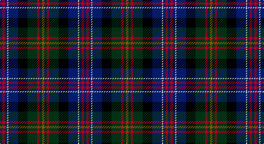 DB/4 R4 DB4 W2 DB16 K16 DG16 R4 DG4 Y/4 tartan