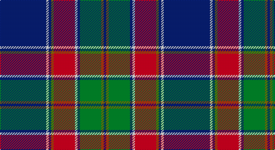 DB/74 W4 DB4 Y4 R34 W4 DB4 G34 Y4 DB/4 tartan
