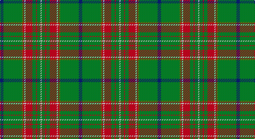 DB/6 G32 Y2 R2 W2 R12 G6 R2 G6 W/2 tartan