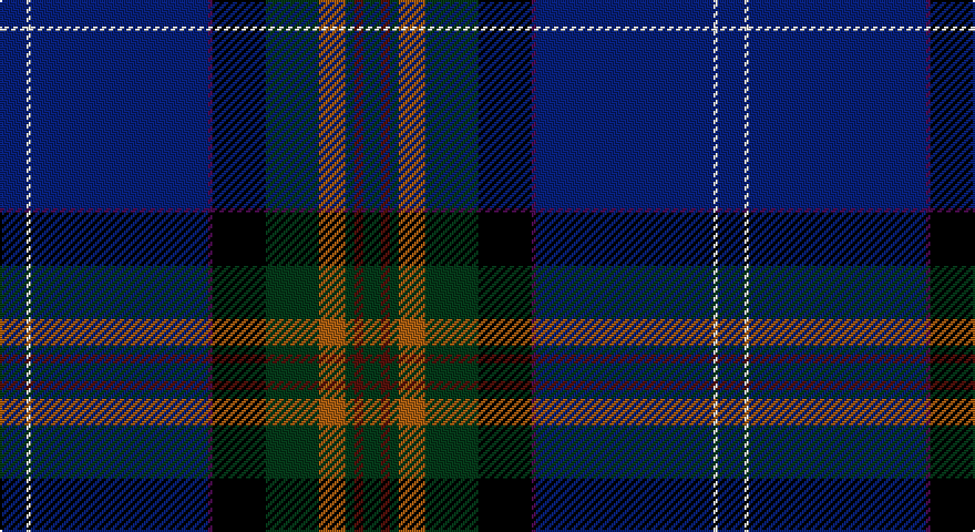DB/12 W2 DB80 DP2 K24 DG24 O12 DG4 DR4 DG/8 tartan