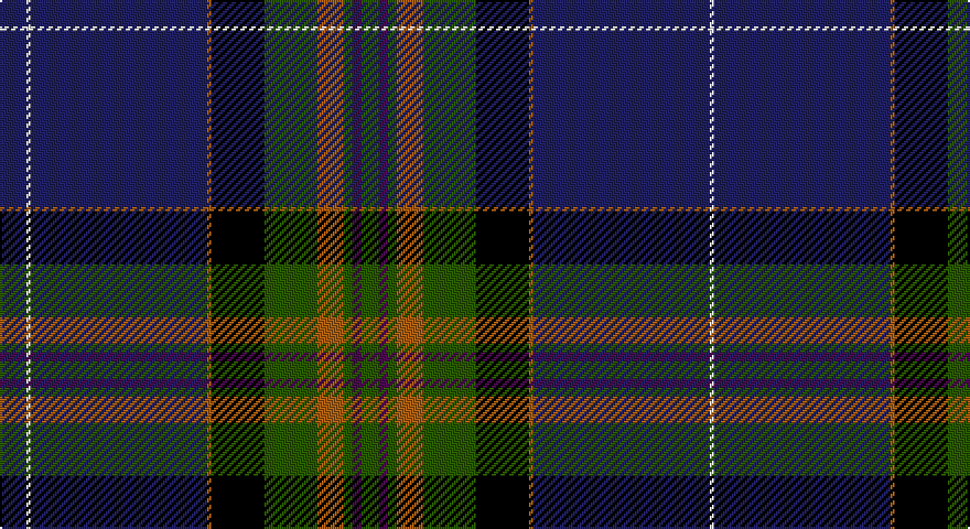 DB/12 W2 DB80 O2 K24 DG24 O12 DG4 DP4 DG8 DP4 DG4 O12 DG24 K24 O2 DB80 W/2 tartan