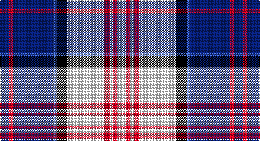 DB/16 R6 DB68 B6 K18 W62 R10 W6 R6 W/16 tartan