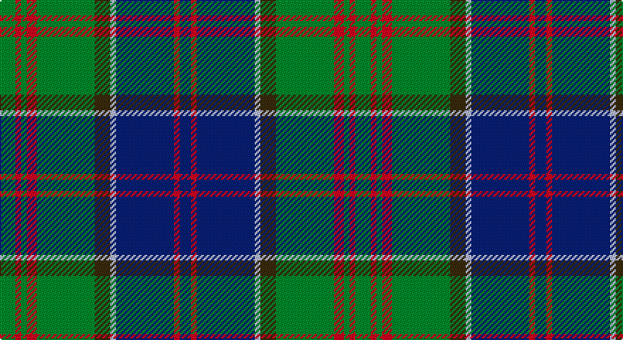 G/11 R4 G4 R7 G41 DY11 LB4 DB41 R4 DB/8 tartan