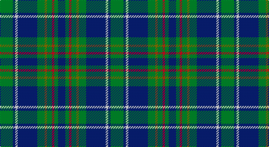 G/21 DB4 W4 DB32 G12 Y4 G8 R4 G6 DB/12 tartan