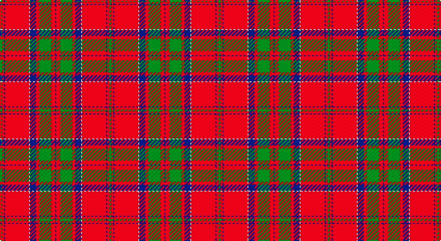G/2 R2 DB1 R24 W1 DB6 R3 G12 R4 DB/1 tartan