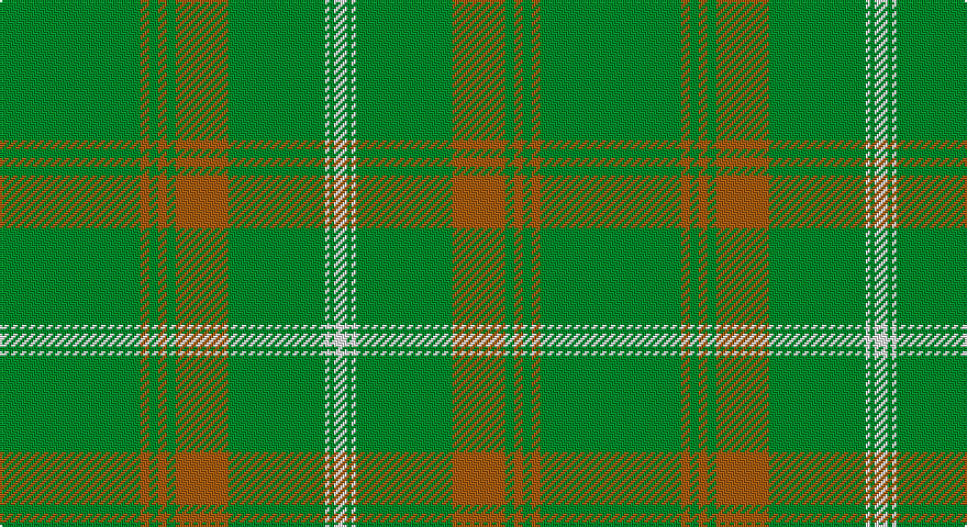 G/64 O4 G4 O4 G4 O24 G44 W2 G2 W/6 tartan