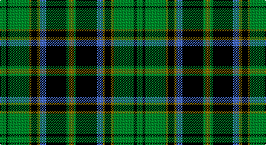 G/10 K4 G34 Y4 K10 Y4 B10 K34 G4 Y/8 tartan