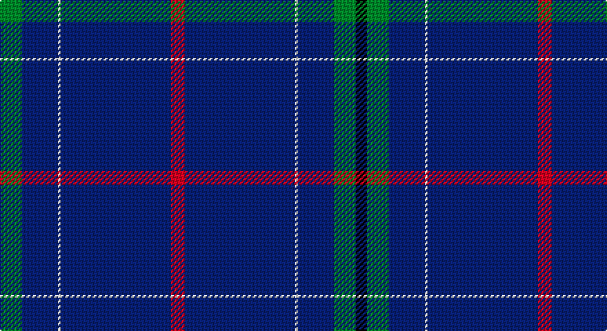 G/16 DB26 W2 DB80 R10 DB80 W2 DB26 G16 K/8 tartan