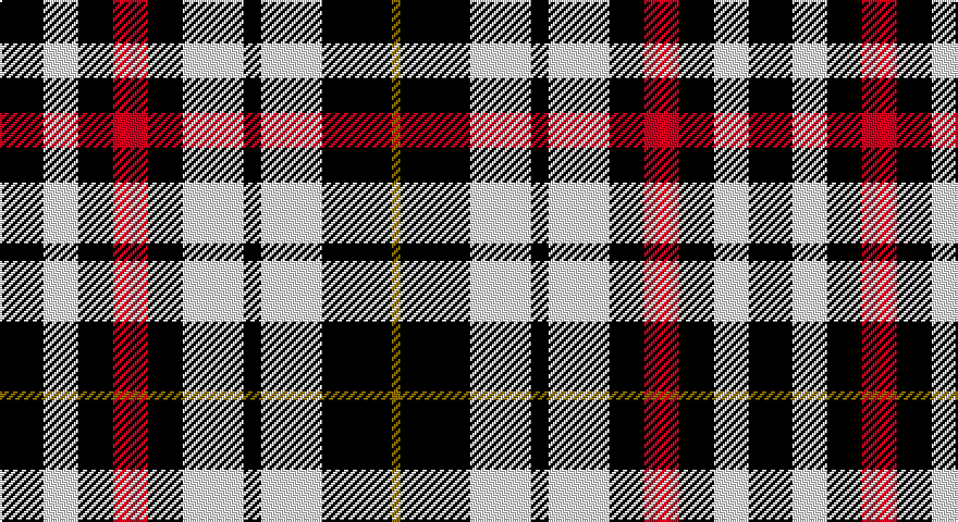 K/20 W16 K16 R16 K16 W28 K8 W28 K32 Y/4 tartan