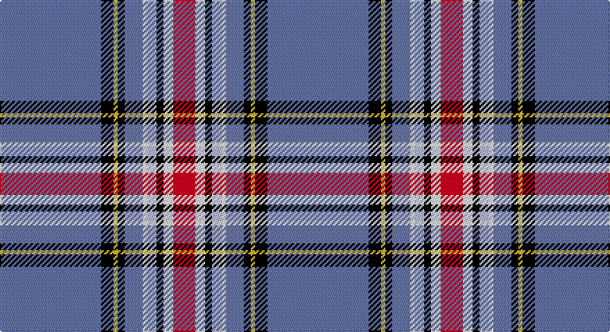 N/73 K9 LY3 K5 N13 W3 LB7 K5 W7 R/16 tartan