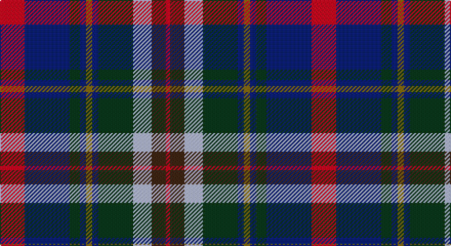 R/24 DB44 DG10 DB6 Y6 DB6 DG34 LB18 DO14 R/4 tartan