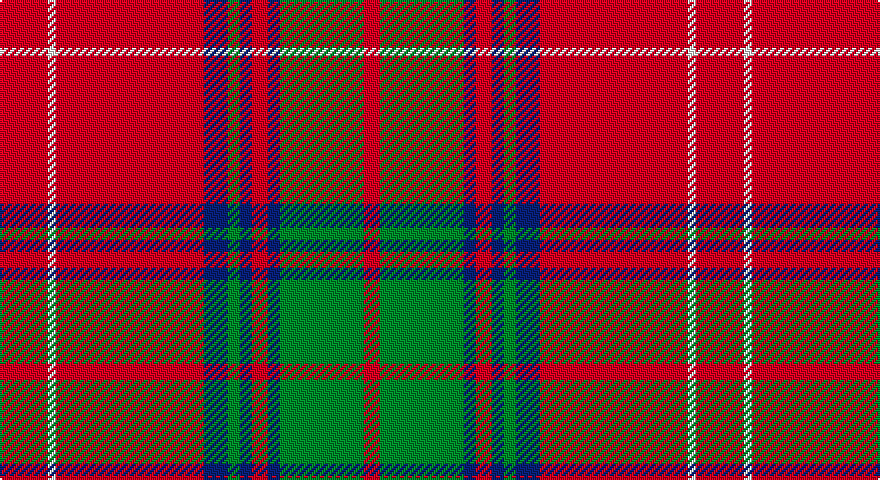 R/24 W4 R74 DB12 G6 DB6 R8 DB6 G42 R/8 tartan